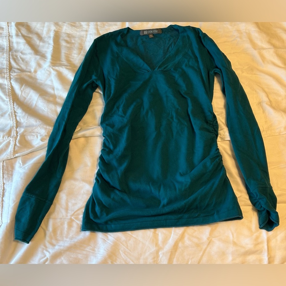 Y2K Blue fitted sweater